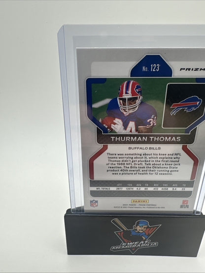2021 Panini Prizm - Thurman Thomas #123 Checker Prizm