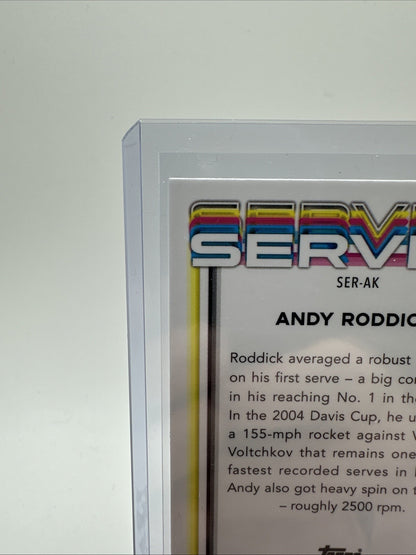 2024 Topps Chrome Andy Roddick SERVED! #SER-AK