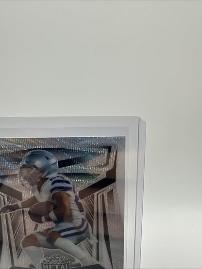2023 leaf metal deuce vaughn. Red White And Blue 2/3. Kansas state. DAL Cowboys