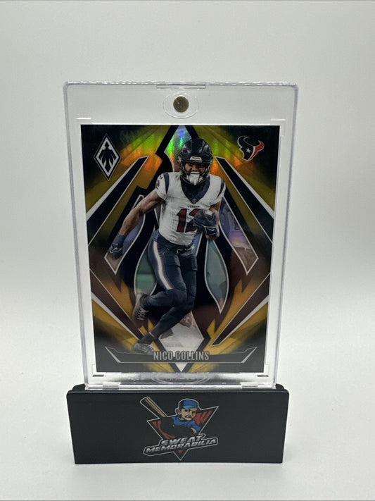 2024 Panini Phoenix #115 Gold Fade Nico Collins /125 Texans