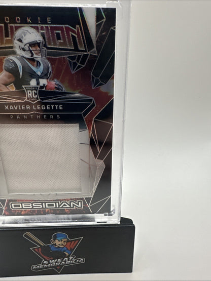 2024 Panini Obsidian - Rookie Eruption Materials Xavier Legette #ERM-XLE W/Case