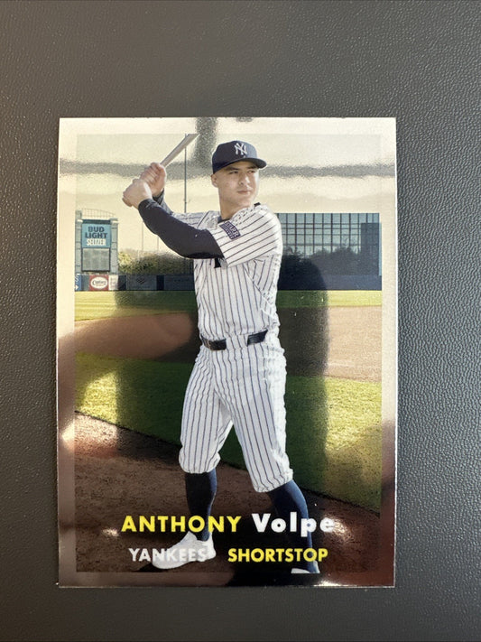 2024 Topps Chrome Lids Mitchell And Ness Anthony Volpe