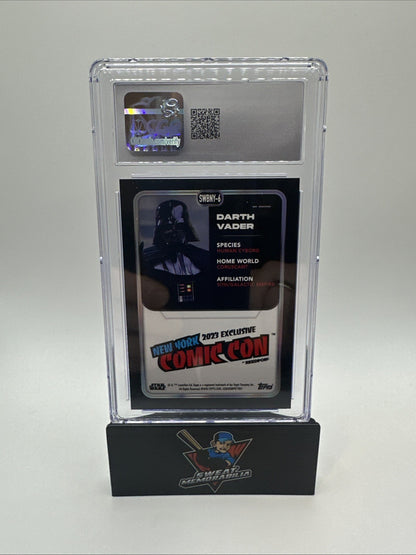 2023 DARTH VADER STAR WARS NY COMIC CON EXCLUSIVE Sparkle #SWBNY-6 CGC 9