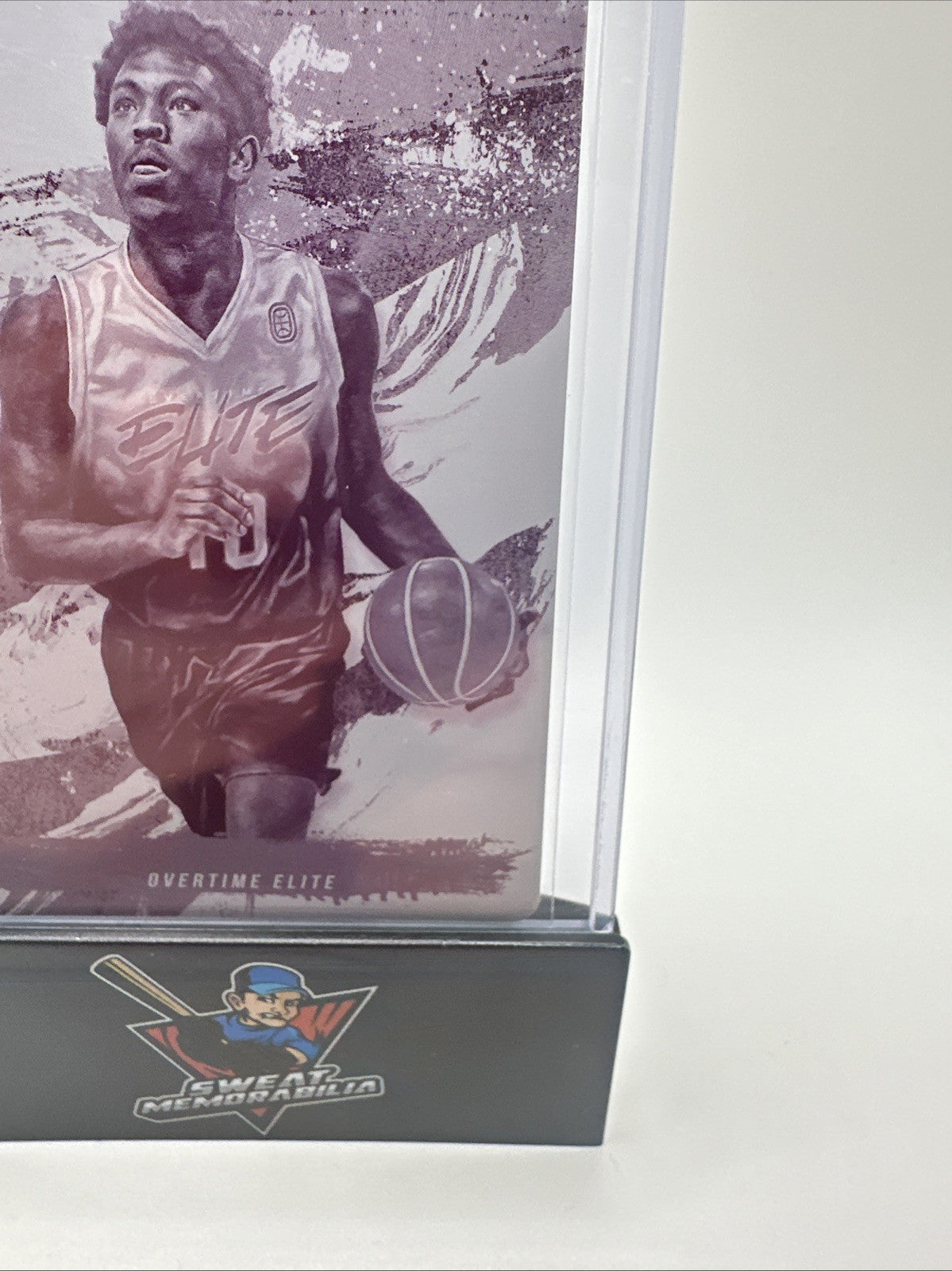 2021-22 Topps Inception OTE Overtime Printing Plate