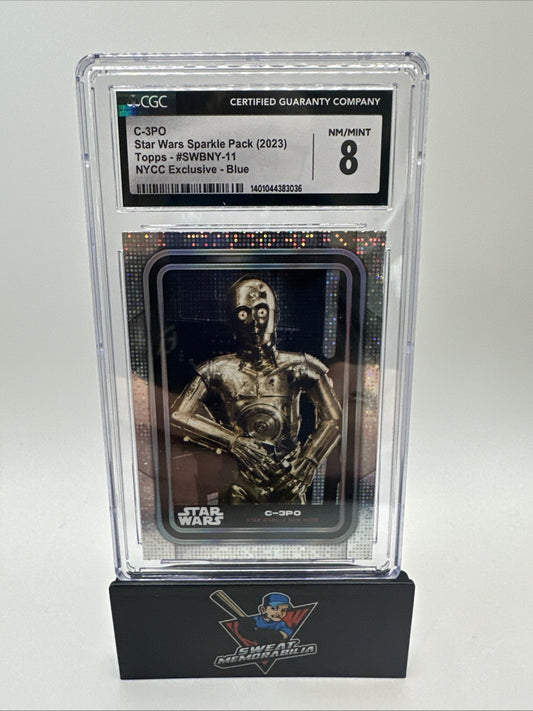 C-3PO 2023 Star Wars High Tek NY Comic Con Exclusive -Blue CGC 8