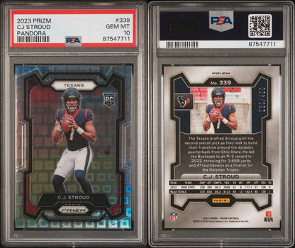 2023 Prizm CJ Stroud Pandora 230/400 PSA 10 GEM MINT