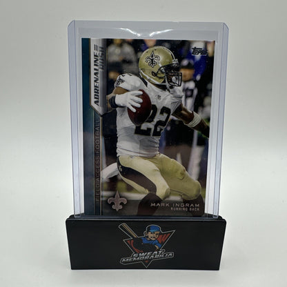 2015 Topps Field Access Adrenaline Rush Green #ARA-MI Mark Ingram /99