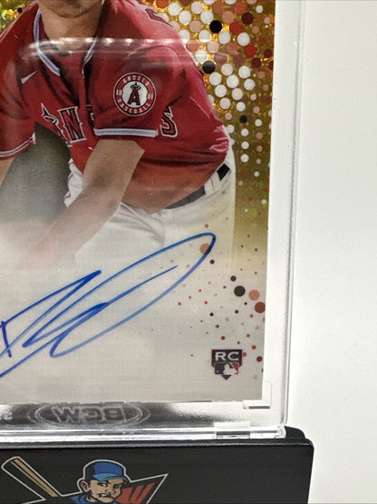 Reid Detmers Rookie RC Auto /50 2022 Topps Pristine Autographs Refractor Angels