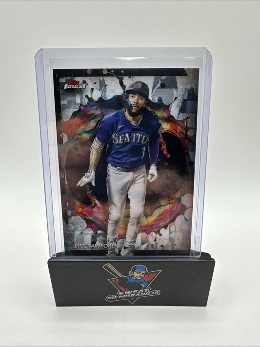 2024 Topps Finest J.P. Crawford RARE #254 Seattle Mariners B1
