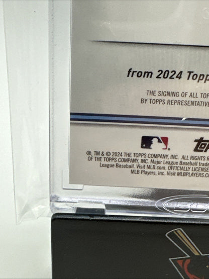 2024 Topps Pristin Osleivis Basabe Purple Refractor Auto /99