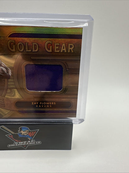 ZAY FLOWERS 2024 GOLD STANDARD ROSE GOLD GEAR PATCH /299