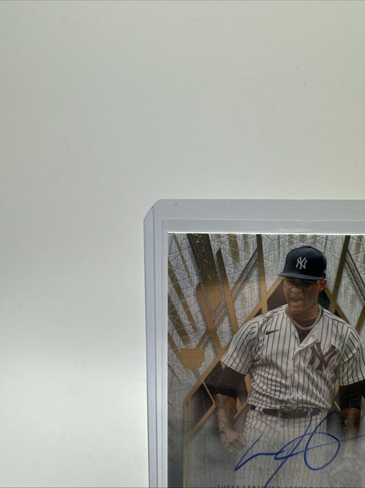 Luis Gil On Card Auto 2022 Topps Tier One Break Out Autograph Card /299. MINT