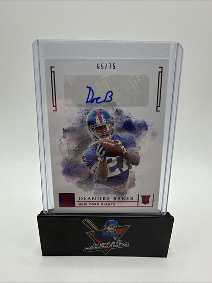 2019 Panini Impeccable Certified Autograph #154 DeAndre Baker RC NFL Card 12/99