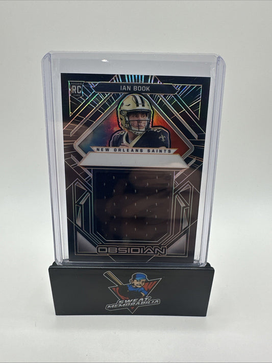 2021 Panini Obsidian - Electric Etch Orange #VM-IB Ian Book /75 Rookie Patch