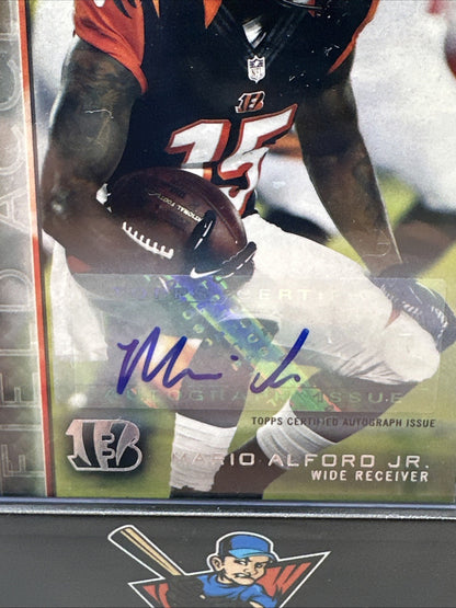 2015 Topps Field Access Autographs #94 Mario Alford Jr.