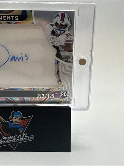 2024 PANINI ILLUSIONS RAY DAVIS AUTOGRAPH ROOKIE ENDORSEMENTS /199