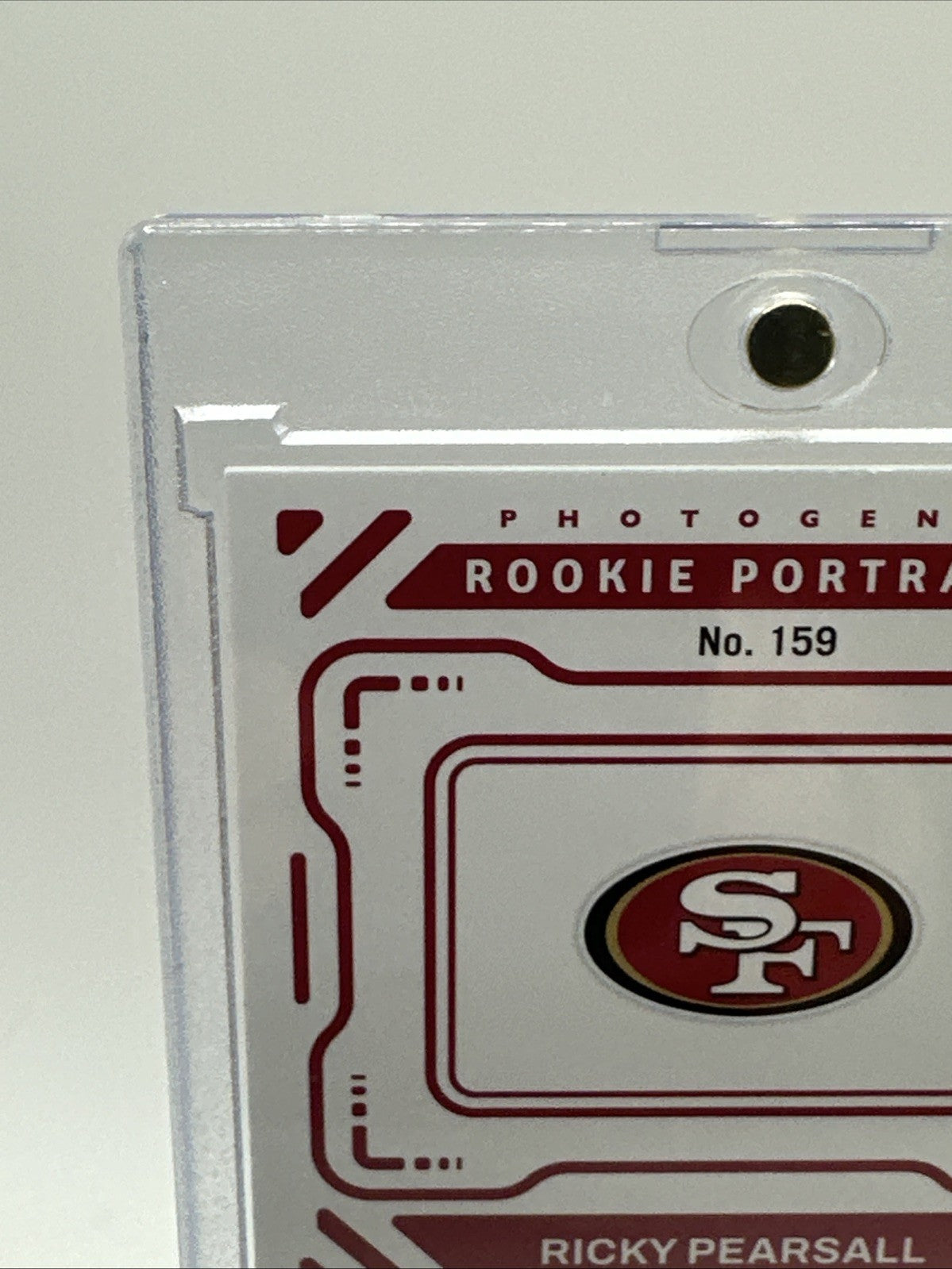 2024 Panini Photogenic Football, RC Ricky Pearsall, Rookie Portrait /49 49’s
