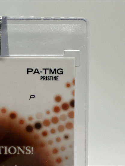 2022 Topps Pristine Tylor Megill Gold Encased RC Rookie Auto /99 New York Mets