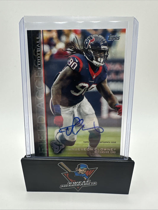Jadeveon Clowney Topps Rookie Card Autograph