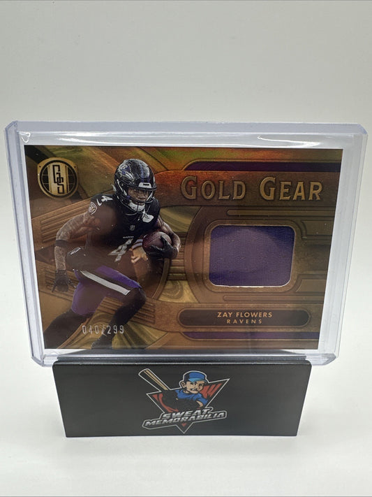 ZAY FLOWERS 2024 GOLD STANDARD ROSE GOLD GEAR PATCH /299