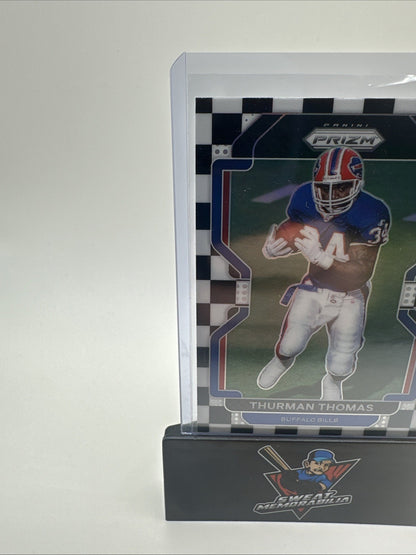 2021 Panini Prizm - Thurman Thomas #123 Checker Prizm