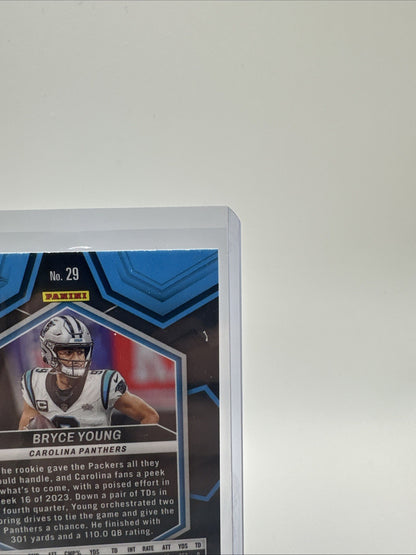 2024 Panini Mosaic #29 Bryce Young Silver Silver Prizm