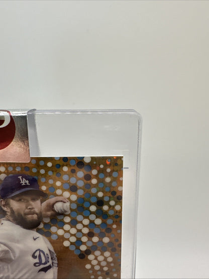 2022 Topps Pristime Gold Refractor #170 Clayton Kershaw No 8 of 50