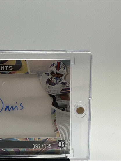 2024 PANINI ILLUSIONS RAY DAVIS AUTOGRAPH ROOKIE ENDORSEMENTS /199