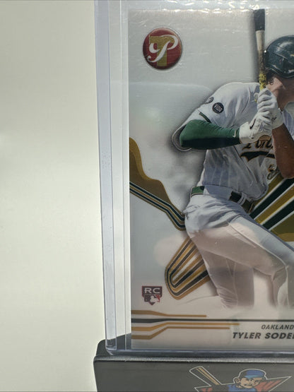 2024 Topps Pristine - Tyler Soderstrom #195 True Blue /50 RC