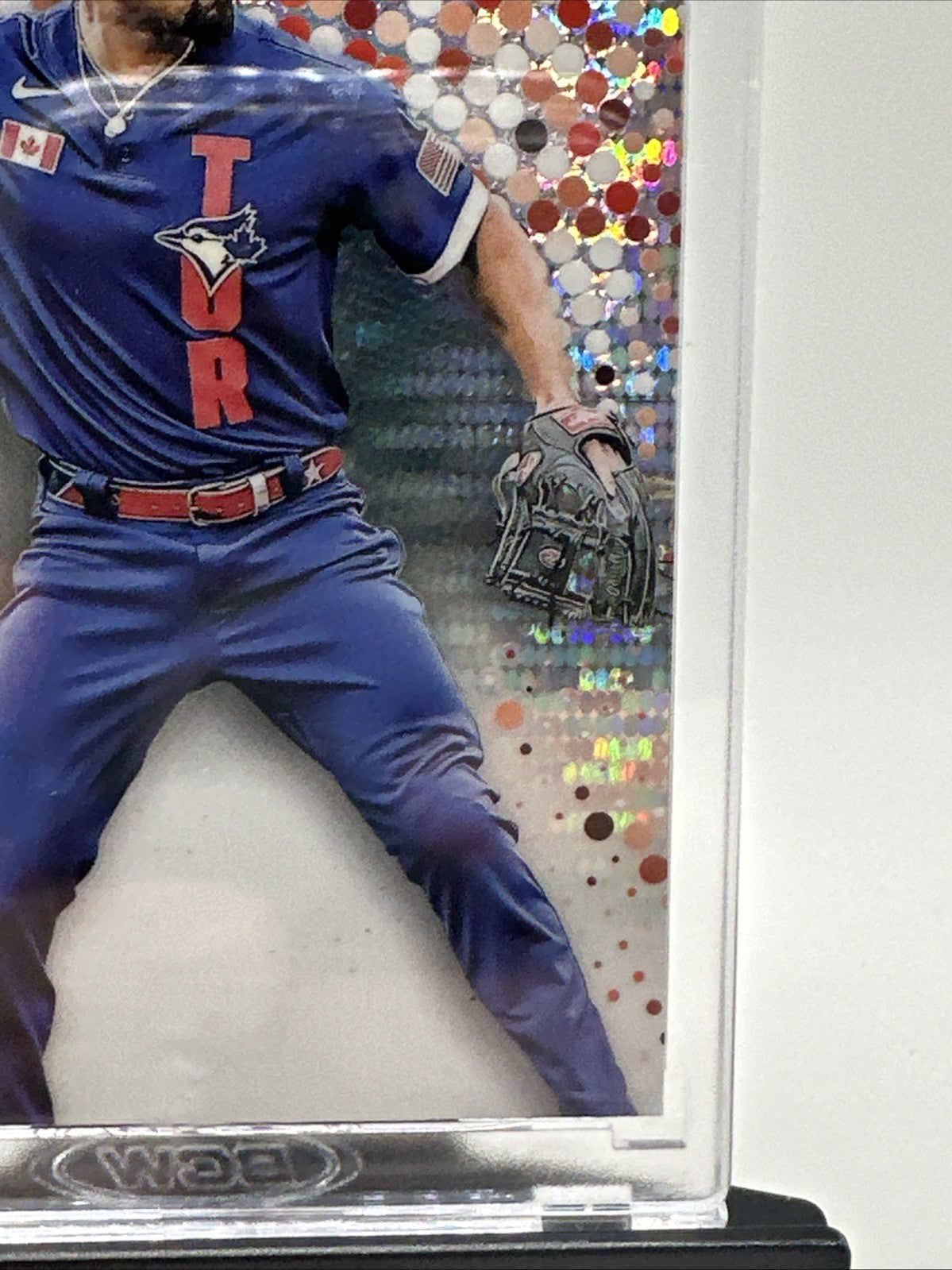 Marcus Semien 2022 Topps Pristine Encased SP Pulsar Refractor Blue Jays Rangers