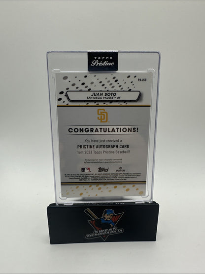 JUAN SOTO 2023 TOPPS PRISTINE PADRES AUTO #PL-JSO