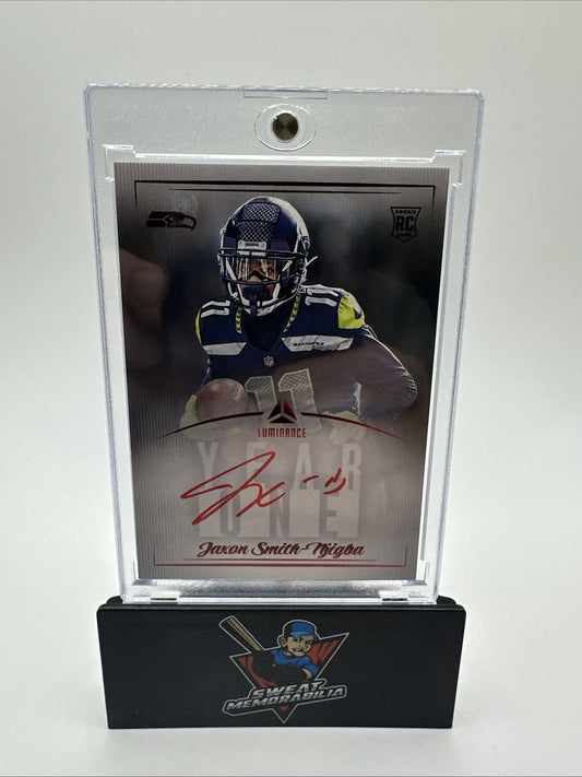 2023 Luminance RC Football Jaxon Smith-Njigba Auto Rookie Y1-JSN RC Seahawks