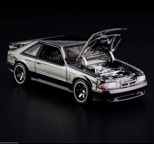 Hot Wheels RLC Exclusive 1993 Ford Mustang Cobra R Shadowchrome 1:64 Diecast