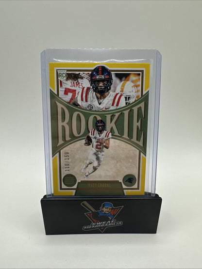 Matt Corral Chrome Premium Edition 2022 Panini Legacy #142 Panthers RC 110/150