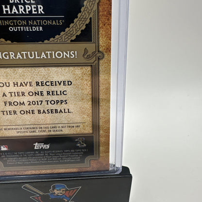 2017 Topps Tier One Relic  #T1R BH Bryce Harper No 309/331