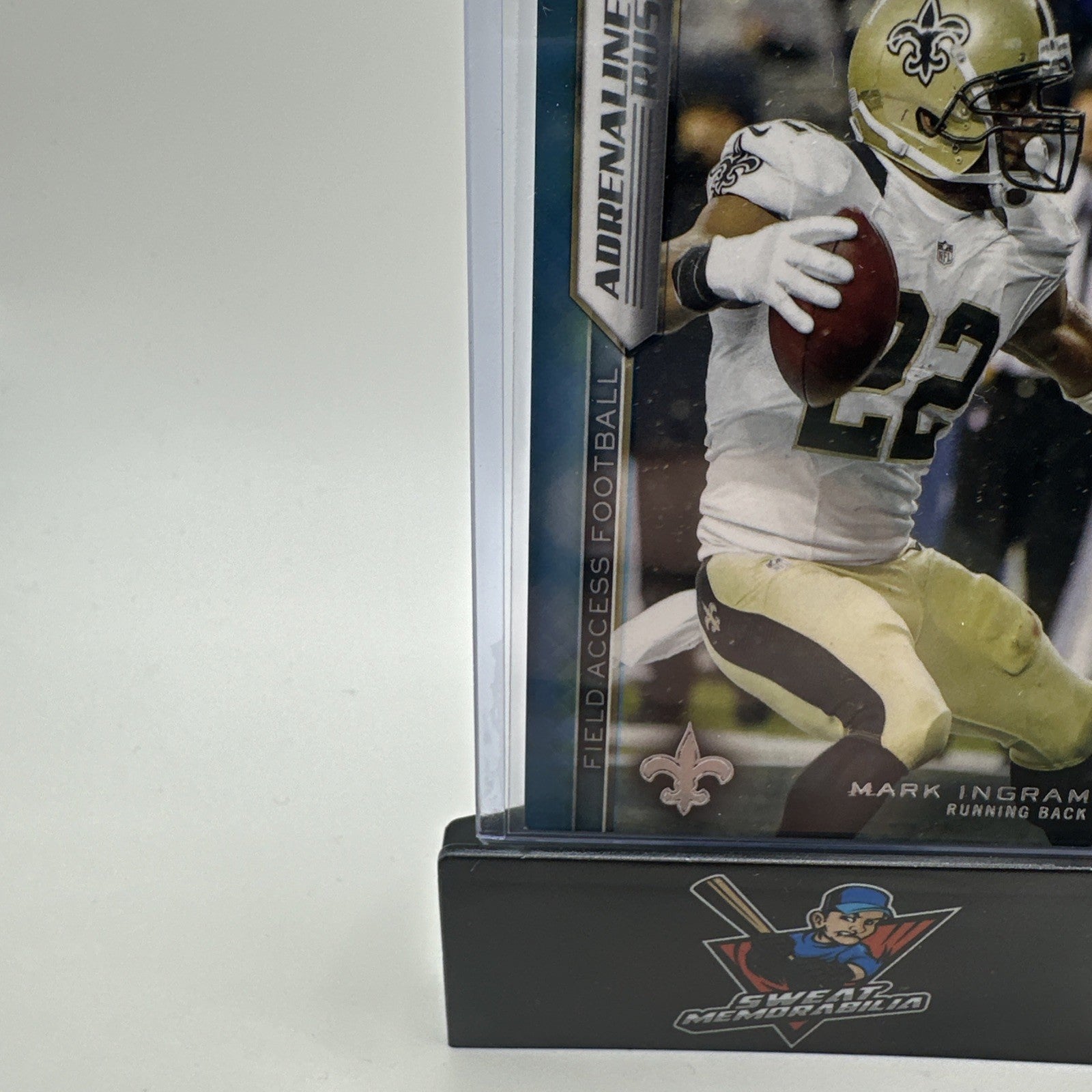 2015 Topps Field Access Adrenaline Rush Green #ARA-MI Mark Ingram /99