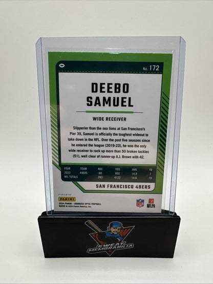 2024 Panini Donruss Optic Stars Prizm #172 Deebo Samuel