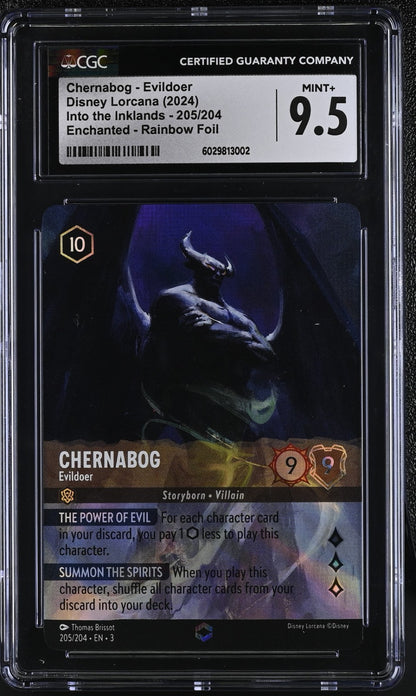 2024 Magic the Gathering Into the Inklands Chernabog #205/204 CGC 9.5