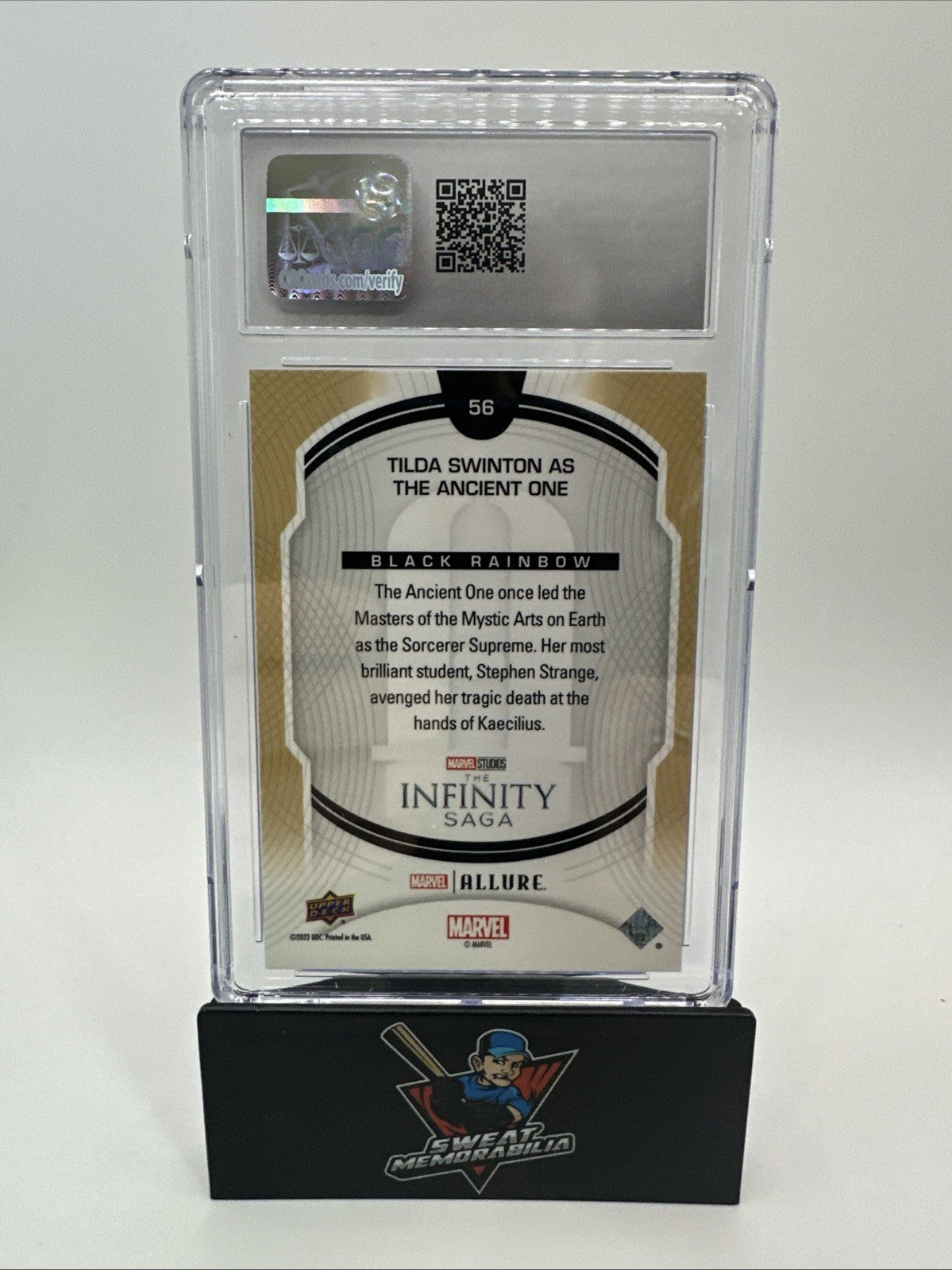 THE ANCIENT ONE 2022 Marvel Allure Black Rainbow - TILDA SWINTON CGC 8.5