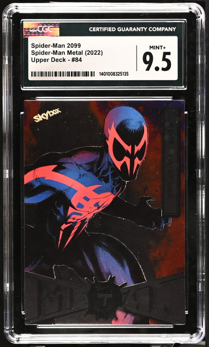 2022 Upper Deck Skybox Spider-Man Metal Spider-Man 2099 #84 CGC 9.5
