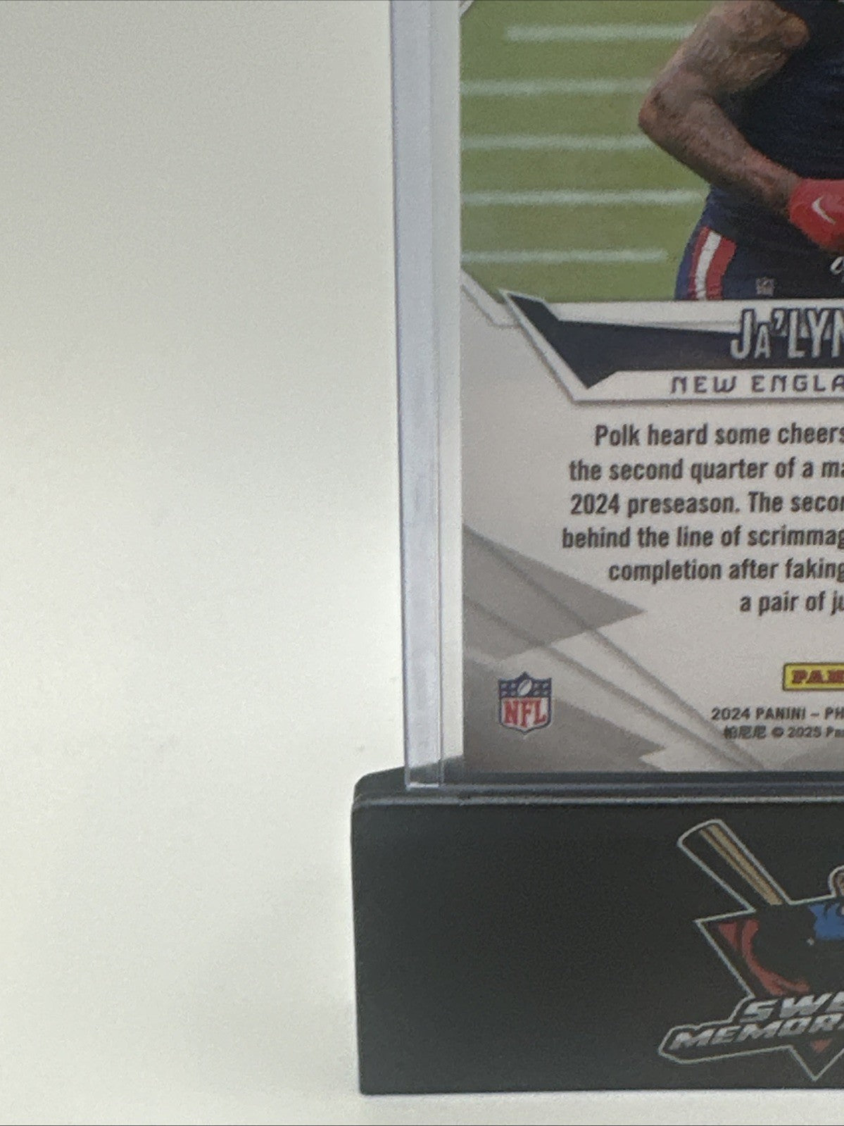 2024 Phoenix Ja'Lynn Polk Phoenix Parallel #190 /399 RC New England Patriots