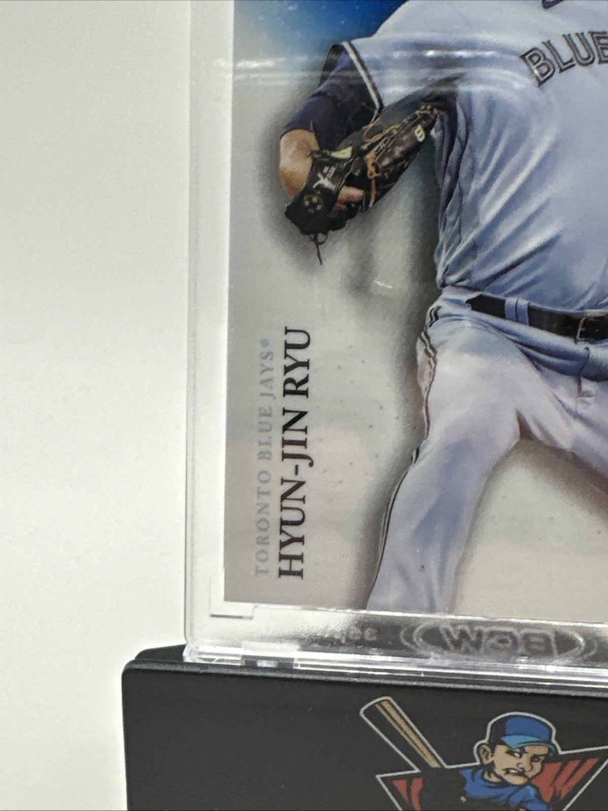 2022 Topps Pristine #126 Hyun-Jin Ryu Pristine Blue Refractor /75 - Near Mint