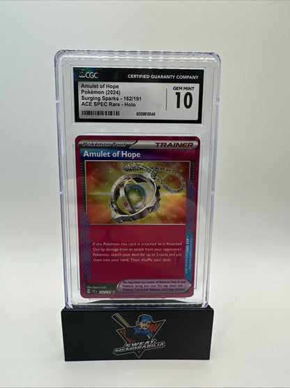 Amulet of Hope 162/191 Sv08: Surging Sparks Holo CGC 10