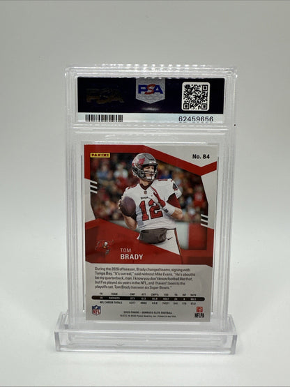 2020 Donruss Elite Tom Brady #84 PSA 9