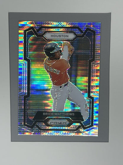 2024 Panini Prizm Brice Matthews Pulsar Prizm 425/499 RC # 170