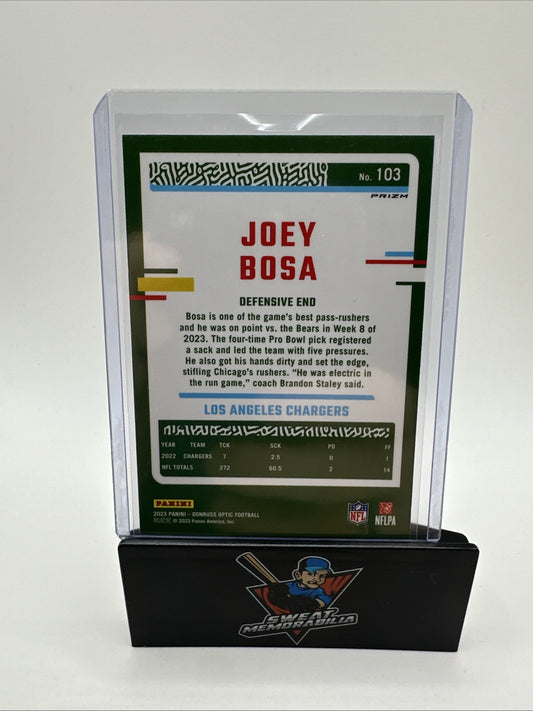2023 Panini Donruss Optic - #103 Joey Bosa Los Angeles Chargers 