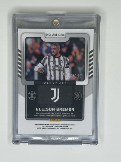 2022-23 Panini Obsidian Gleison Bremer Atomic Material Relic 036/199