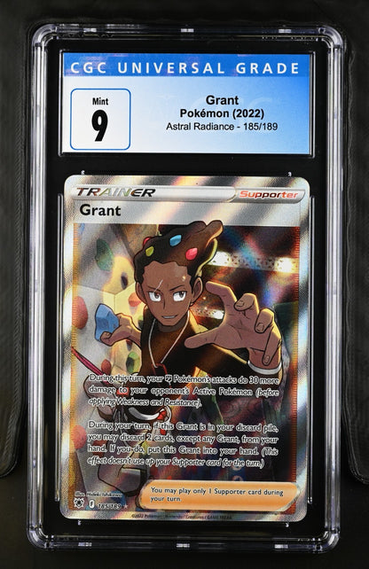 Pokemon 2022 Astral Radiance Grant #185/189 CGC 9