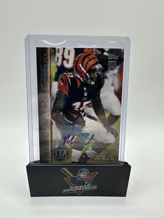2015 Topps Field Access Autographs #94 Mario Alford Jr.