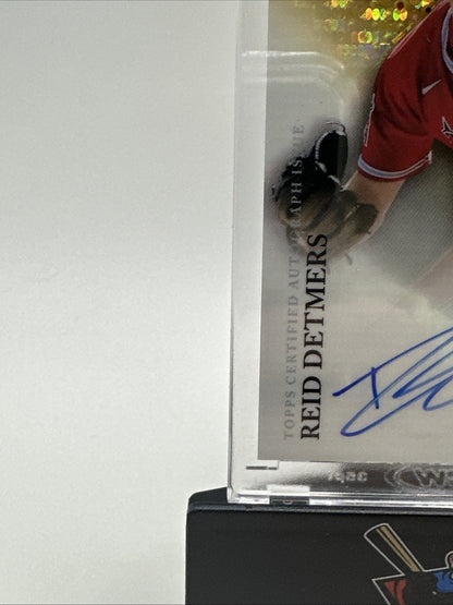 Reid Detmers Rookie RC Auto /50 2022 Topps Pristine Autographs Refractor Angels